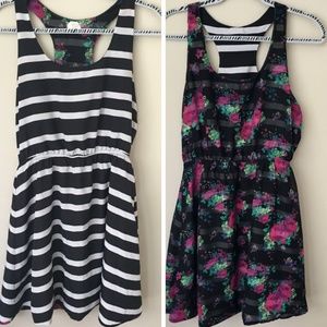 Reversible racerback dress